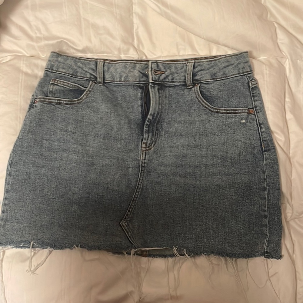 Jean Mini Skirt
